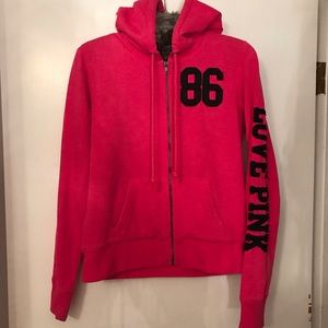 Victoria’s Secret PINK Faux Fur Hoodie